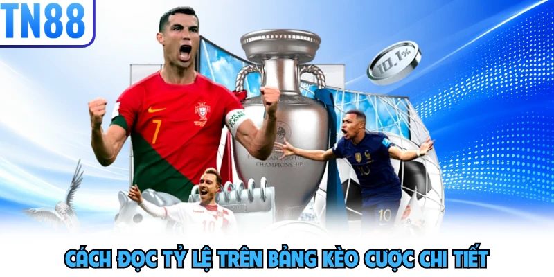 Cách đọc tỷ lệ trên bảng kèo cược chi tiết