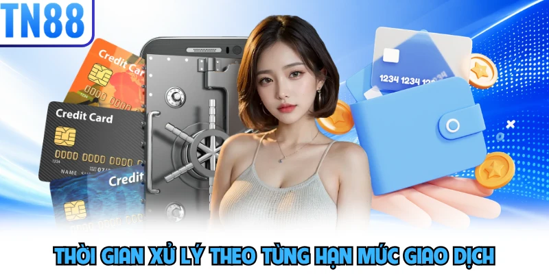 Thời gian xử lý theo từng hạn mức giao dịch